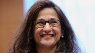 Nemat Shafik is named the first woman to be president at Columbia University