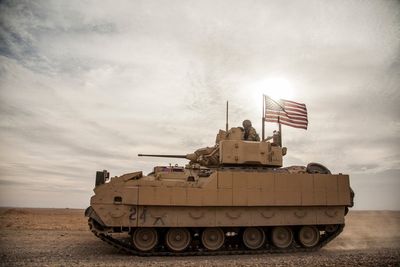 Strykers, Bradleys likely in huge US aid package for Ukraine