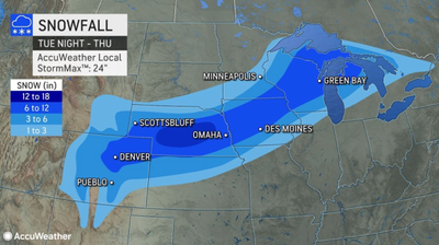 Winter Storm To Clobber Areas From Colorado To Michigan With Travel-snarling Snow