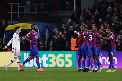 Crystal Palace halt Man United’s winning run after stunning late Michael Olise free-kick