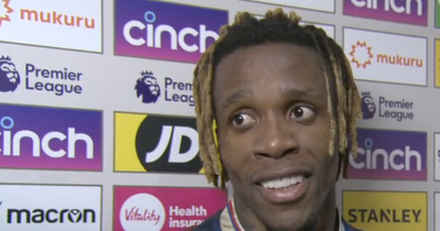 Wilfried Zaha gives honest verdict on Aaron Wan-Bissaka's stunning late tackle for Man United