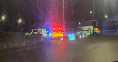 Kilmarnock road sealed off as emergency services deal with incident