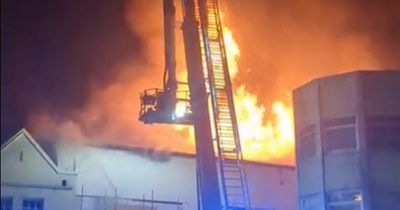 Hastings fire: Huge blaze at ex-nightclub as neighbours told shut windows and stay away