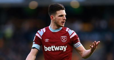 Declan Rice urged to snub Chelsea and Arsenal transfer as West Ham star tipped for summer exit