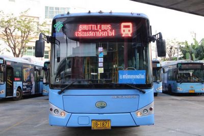 Free bus services between new terminal and Hua Lamphong