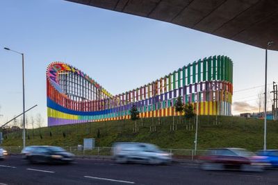 Giant new public artwork opens in Brent Cross Town