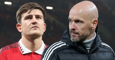 Erik ten Hag reiterates Man Utd's Harry Maguire stance despite Jesse Lingard lesson