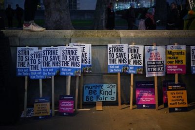 Nursing strike enters second day as NHS braces for biggest ever walkout