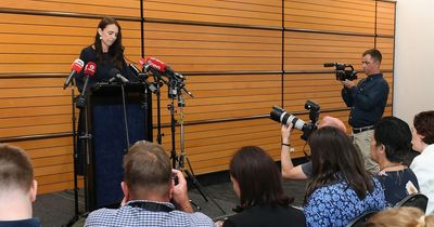New Zealand Prime Minister Jacinda Ardern chokes up as she announces shock resignation