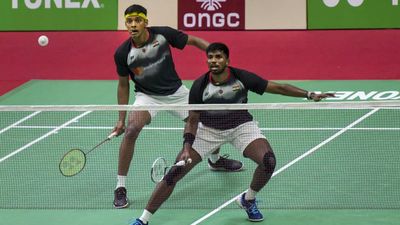 Satwik-Chirag pull out of India Open due to injury