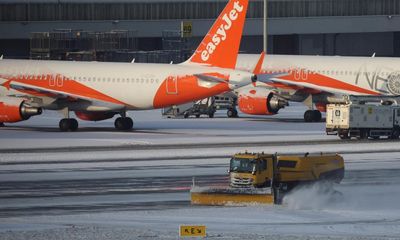 Manchester airport reopens runways as cold weather disruption continues