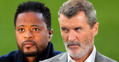 Patrice Evra takes unlikely swipe at Roy Keane after his brutal "throwing punches" rant