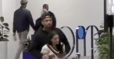 Nick Kyrgios filmed 'grabbing girlfriend Costeen Hatzi's boobs' at Australian Open