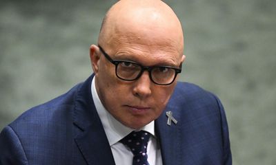 Peter Dutton accuses PM of evading questions on whether Labor would legislate voice to parliament if vote fails