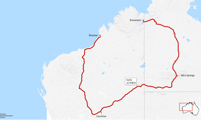 Long way around: Australian man’s epic 5,000km detour to get his car back home