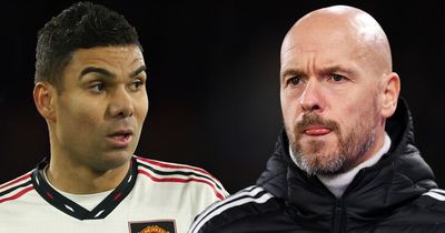 Erik ten Hag has explained how he'll replace Casemiro for Man Utd trip to Arsenal