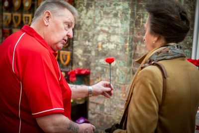 Princess Royal reopens refurbished poppy factory