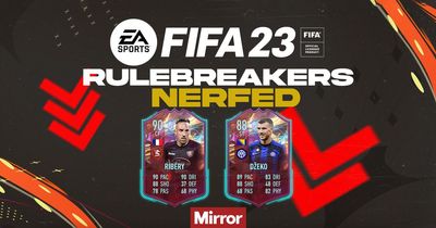 FIFA 23 EA nerfing controversy continues as more FUT player stats changed