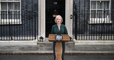 Liz Truss' personalised 'Jenga' lectern cost taxpayers more than £4,000