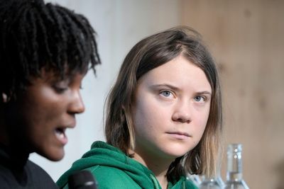 Greta Thunberg says it is ‘absurd’ to ‘listen to those fuelling destruction of the planet’ in Davos