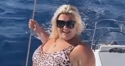 Gemma Collins oozes confidence in leopard print swimsuit after refusing to lose weight