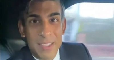 Rishi Sunak apologises for 'error of judgment' over Instagram video filmed in back of car