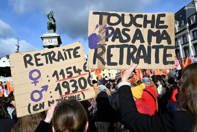 France gripped by strikes, protests against pension reform