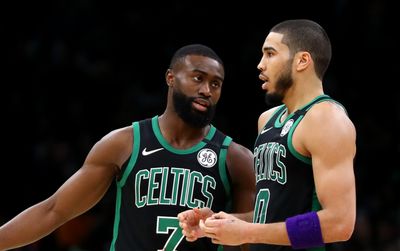 Boston’s Jaylen Brown rises to third in 2023 All-Star East backcourt fan vote; Jayson Tatum extends lead in frontcourt third place