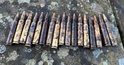 East Lothian magnet fisherman pulls 17 bullets and a mountain bike from local river