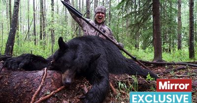 Sick couple who gloated as they slaughtered giant bear with seven-foot spear dodge jail