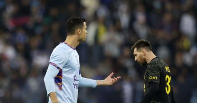 Cristiano Ronaldo given clear sign of new Lionel Messi reality despite goalscoring debut