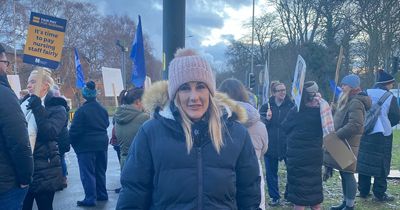Nurse joins strike after friend died 'due to staff shortages'