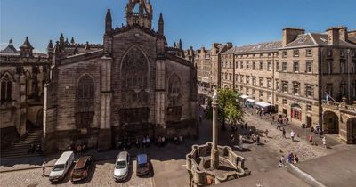 Edinburgh flat overlooking Royal Mile and St Giles Cathedral hits market
