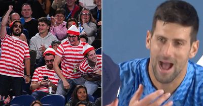 Novak Djokovic channels his inner Nick Kyrgios as he fumes at 'drunk' Australian Open fan