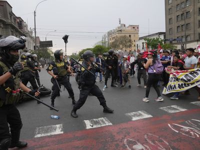 Peru is on edge as protesters converge on the capital