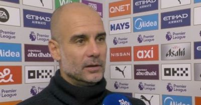 Pep Guardiola slams Man City players and turns on fans before walking out on interview