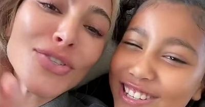 Kim Kardashian's daughter North with hilarious reaction to having to take maths test