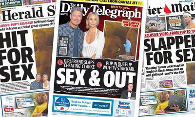 Michael Clarke and Karl Stefanovic clash proves tabloid gold as Daily Mail chastises Nine and ABC