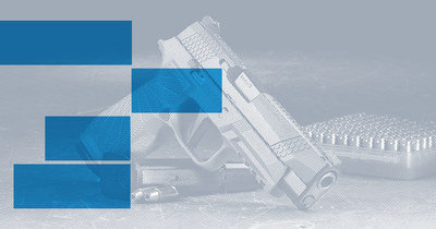 How many firearms are caught by TSA?