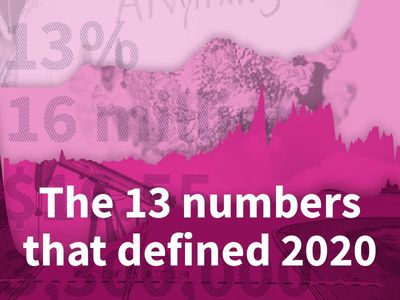 The 13 numbers that defined 2020