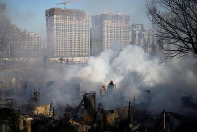 Major fire in Seoul’s Gangnam neighbourhood destroys 60 homes