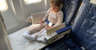 Man tells mum on flight to move because 'children aren't allowed in first class'
