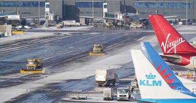 A 90-mile diversion, a two-hour wait for bags and a broken down coach... Passengers endure 'nightmare' journey home after snow closes Manchester Airport