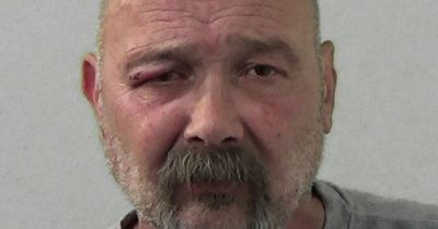 Forest Hall drunken thug trying to direct traffic swung axe at van driver and smashed window