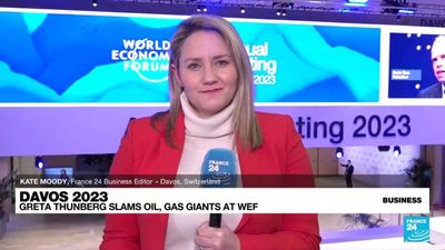 Davos 2023: Greta Thunberg slams climate inaction