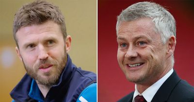 Michael Carrick reveals Ole Gunnar Solskjaer's message over taking his Man Utd job