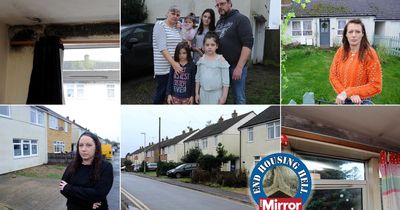 Street of Housing Shame: Children breathe in mould in Housing Minister's constituency