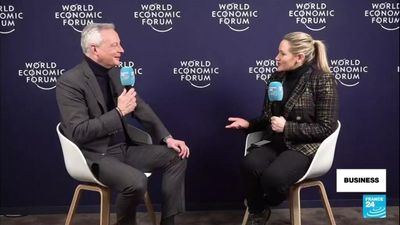 Davos 2023: French finance minister defends pension reform plan