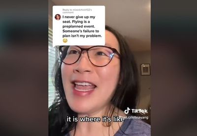 ‘Go back to row 26 where you belong’: Woman applauded for defending passenger asked to swap seats on flight