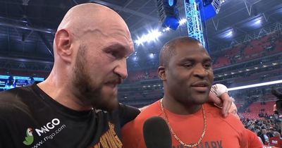 Francis Ngannou branded "below average boxer" after Tyson Fury call-out